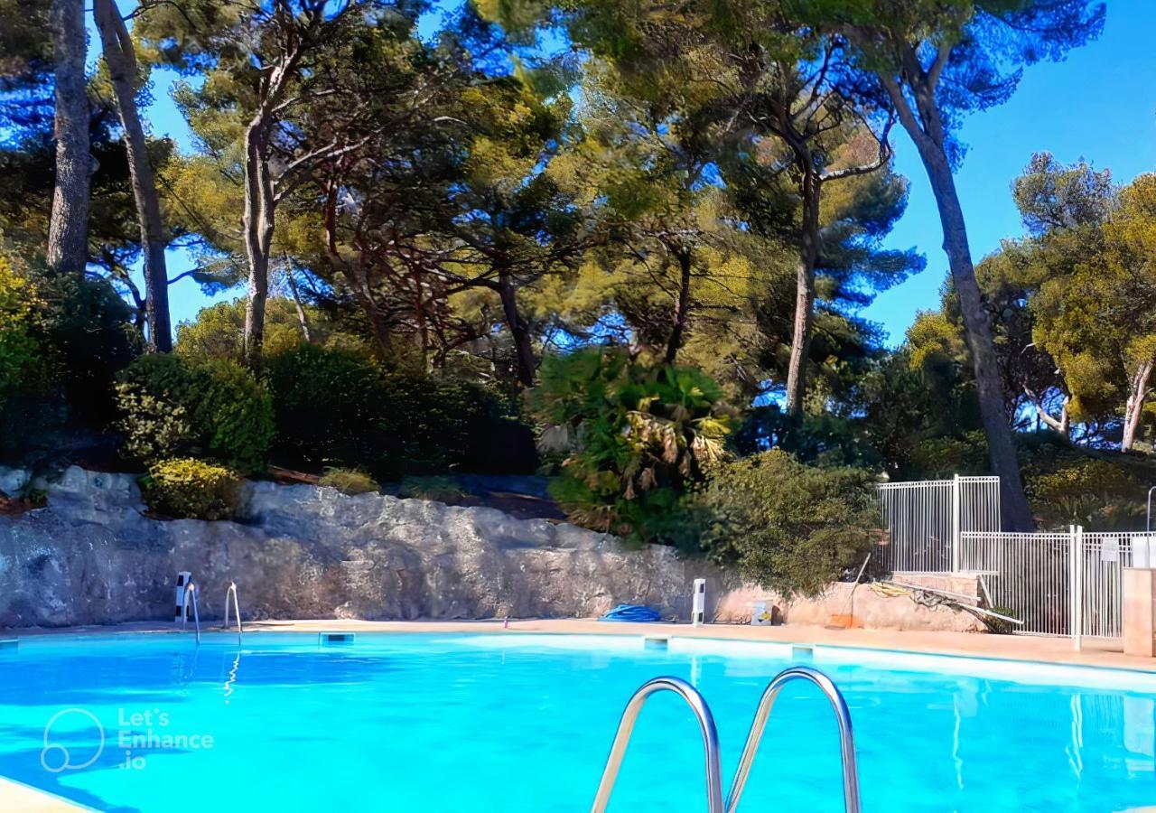 T1 Avec Piscine A 300M Des Plages Pour 4 Personnes - Residence Saint Elme La Seyne-sur-Mer Exterior foto